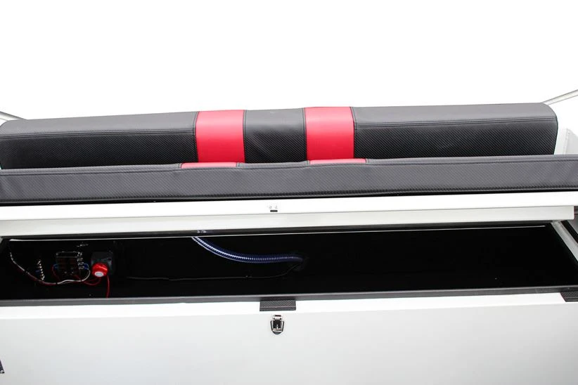 16 ft aluminum bow rider back storage